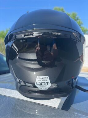 Mod Bandit Men’s Helmet — Gloss Black